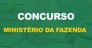 concurso ministerio da fazenda