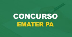 Concurso Emater PA: Edital publicado!