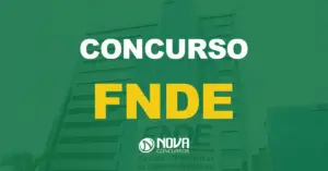 Fachada do Fundo Nacional de Desenvolvimento da Educação, em Brasília. Texto sobre a imagem concurso FNDE