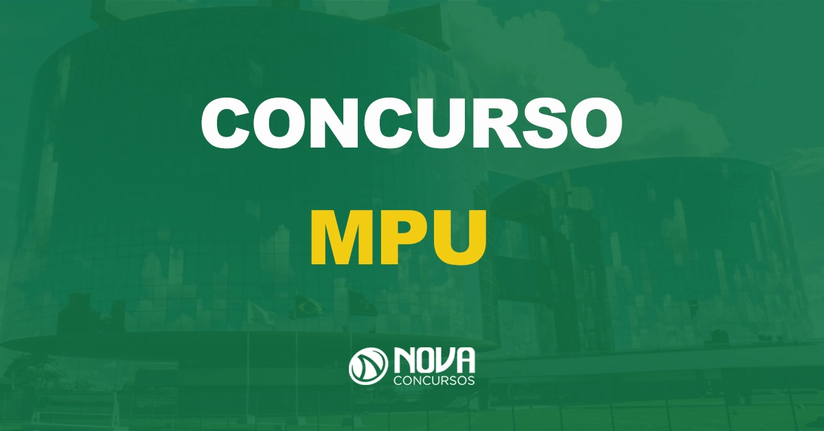 edifício sede do ministério publico da união localizado em Brasília/DF, com texto sobre a imagem escrito concurso mpu