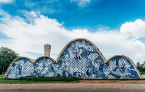 Igreja São Francisco de Assis da Pampulha localizada em belo horizonte onde está aberto o concurso Câmara BH