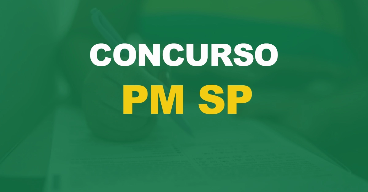 Concurso PM SP: Inscrições para Soldado entram na reta final!