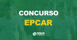 cadetes do ar em fila e uniformizados com texto sobre a imagem escrito concurso epcar