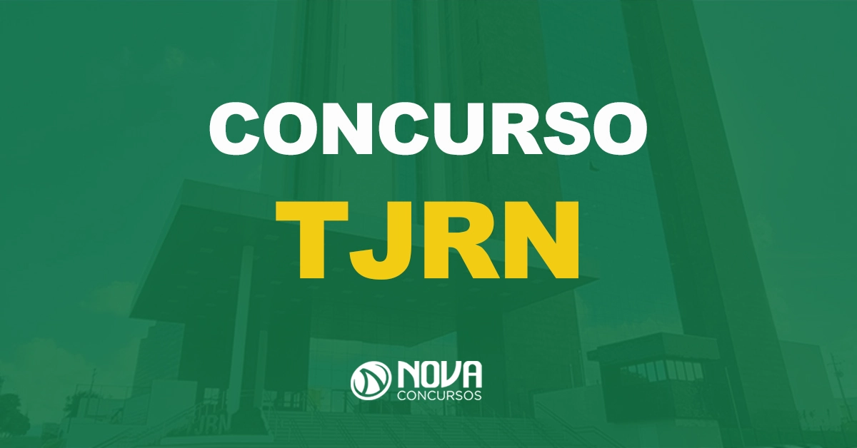 nova sede do tribunal de justiça do rio grande do norte com texto sobre a imagem escrito concurso TJRN