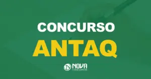 Pessoa preenchendo folha de respostas. Texto sobre a imagem Concurso ANTAQ