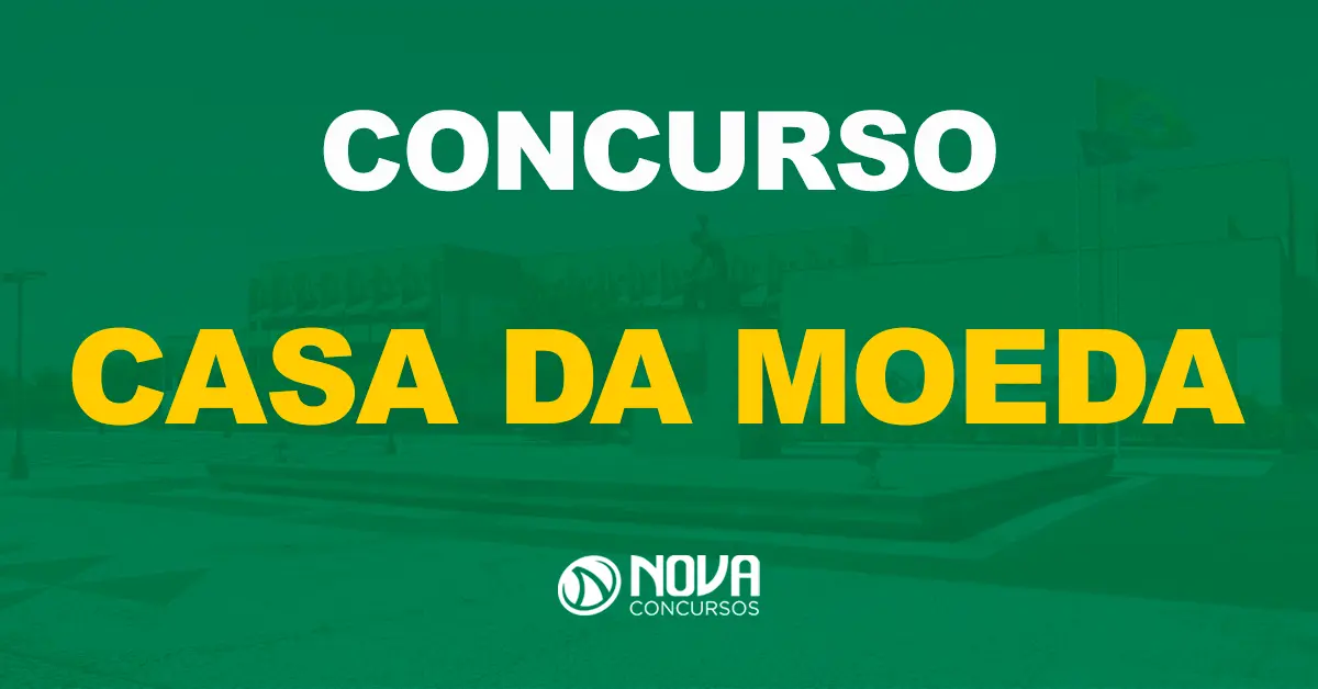 Prédio da sede da Casa da Moeda no Brasil / Inscrições estão prorrogadas / Texto sobre a imagem Concurso Casa da Moeda