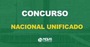 edifício do congresso nacional com texto sobre a imagem escrito concurso nacional unificado (CNU)