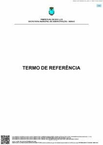 concurso smtt termo de referencia pdf