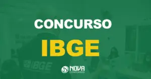 Agente do IBGE realizando o teste para o Censo 2022. Texto sobre a imagem Concurso IBGE 2024