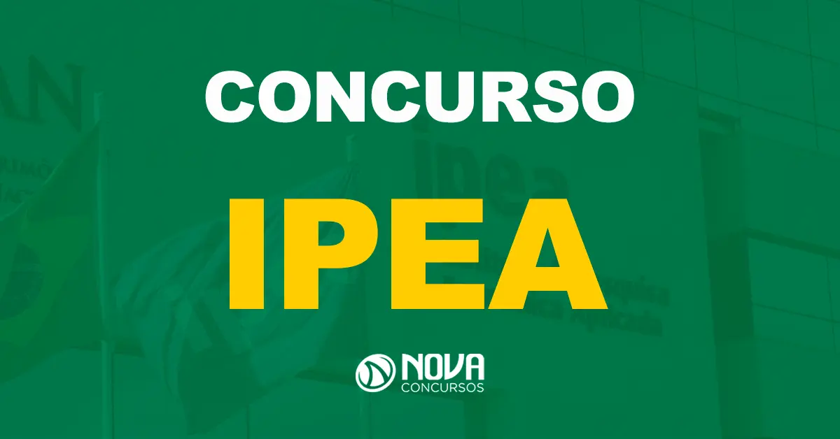 Letreiro da sede do Instituto de Pesquisa Econômica Aplicada ( Ipea) / Texto sobre a imagem Concurso IPEA