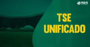 sede do tribunal superior eleitoral em Brasília/DF, com texto a direita escrito concurso tse unificado