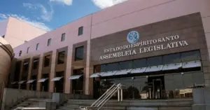 Edifício da Assembleia Legislativa do Espírito Santo. - Concurso Ales: Edital em 2025 com 35 vagas!