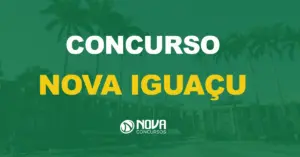 imagem de nova iguaçu com texto sobre a imagem escrito concurso nova iguaçu