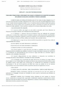 edital concurso cnj pdf