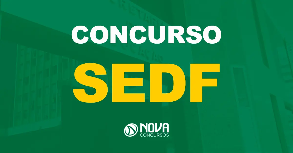 Prédio da sede da Secretaria de Educação do Distrito Federal / Texto sobre a imagem concurso SEDF Nova Concursos