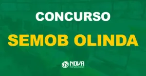 centro de operações, com profissionais, câmeras e computadores, Secretaria de Mobilidade Urbana do Município de Olinda (SEMOB) com texto sobre a imagem concurso semob olinda