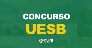 Fachada da Universidade Estadual do Sudoeste da Bahia. Texto sobre a imagem Concurso UESB