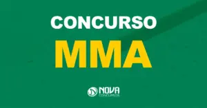 Concurseiro marcando suas respostas no gabarito de uma prova objetiva / Texto sobre a imagem Concurso MMA