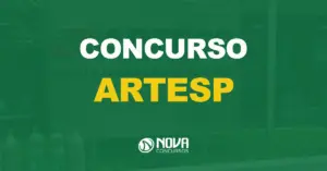 fachada da Agencia Reguladora de Serviços Públicos Delegados de Transporte com texto sobre a imagem escrito concurso artesp