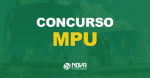 fachada do ministério público da união com texto sobre a imagem escrito concurso MPU