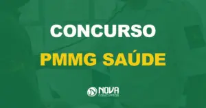 oficial de saúde consultando policial militar com texto sobre a imagem escrito concurso pmmg saude