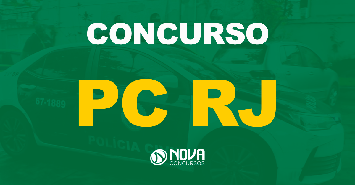 Viatura da Polícia Civil do estado do Rio de Janeiro / Texto sobre a imagem concurso PC RJ