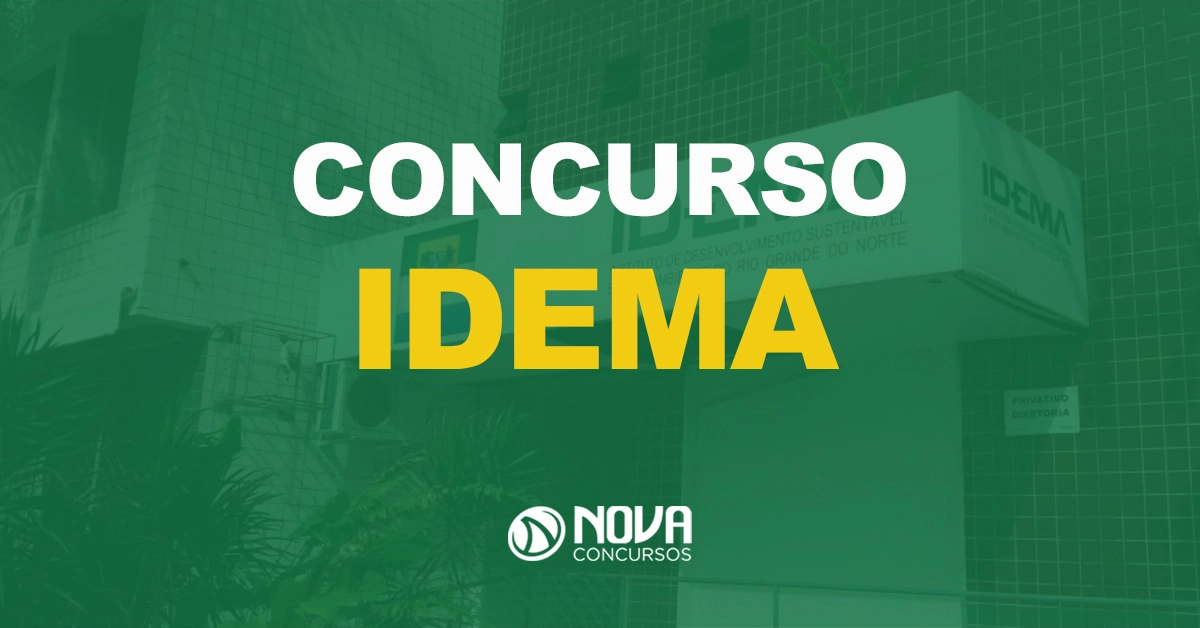 fachada do Instituto de Desenvolvimento Sustentável e Meio Ambiente com texto sobre a imagem escrito concurso idema