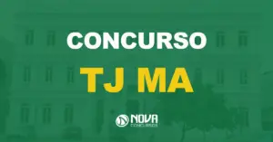 fachada do tribunal de justiça do maranhão com texto sobre a imagem escrito concurso TJ MA