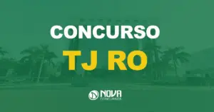 fachada do tribunal de justiça do estado de Rondônia com texto sobre a imagem escrito concurso TJ RO