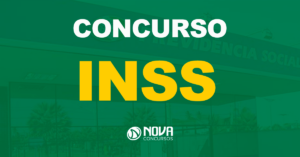 Fachada de uma agência do Instituto Nacional do Seguro Social (INSS) / Texto sobre a imagem concurso INSS