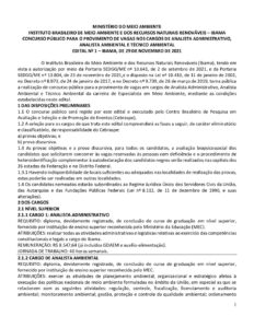 ultimo concurso ibama 2021 pdf