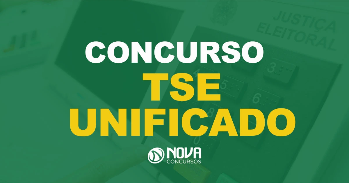 Concurso Tse Unificado Tem Edital Publicado Para N Vel Superior Nova