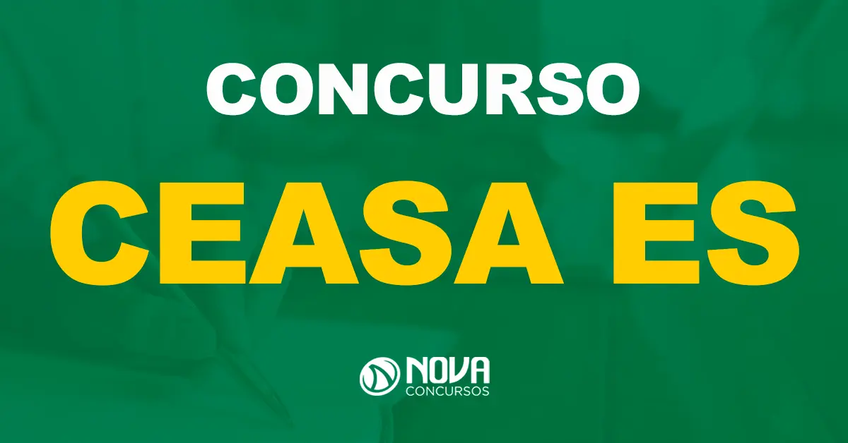 Concurseiro com caneta e papel, estudando para provas de concurso público / texto sobre a imagem concurso Ceasa ES