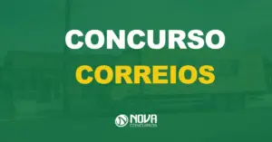 concurso correios 2024 cobrança TAF. Caminhão Sedex parado em frente agência dos correios