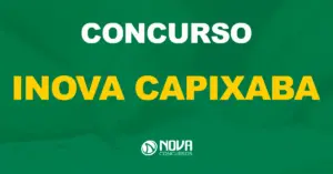 Concurseiro com lapis e caneta durante estudo para concurso público / Texto sobre a imagem concurso Inova Capixaba