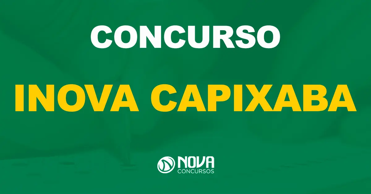 Concurseiro com lapis e caneta durante estudo para concurso público / Texto sobre a imagem concurso Inova Capixaba