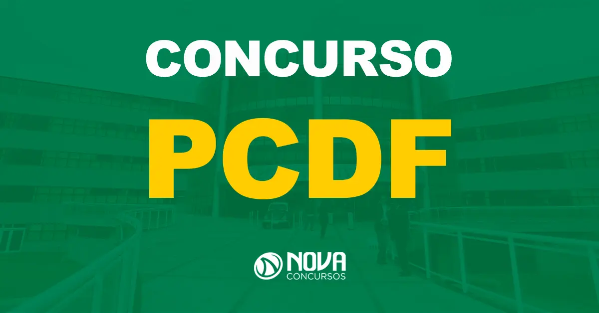 Fachada da Polícia Civil do Distrito Federal / Texto sobre a imagem concurso PCDF