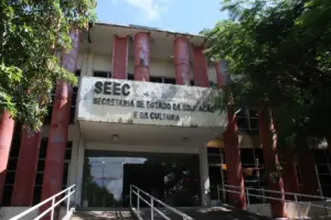 Fachada do edifício sede da Secretaria Estadual de Educação do Rio Grande do Norte.