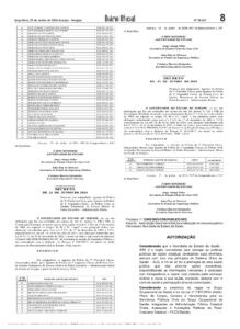 autorizacao concurso ses se pdf