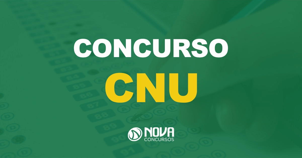 pessoa preenchendo gabarito de prova com texto sobre a imagem escrito concurso nacional unificado (CNU)