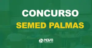 Concurso Semed Palmas (TO) divulga edital com 3.435 vagas! Professora dando aula para crianças