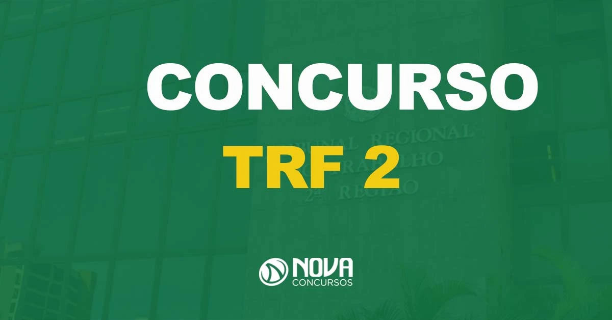 concurso trf2 local horario prova