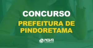 moça sentada em carteira preenchendo gabarito da prova com texto sobre a imagem escrito concurso prefeitura de pindoretama