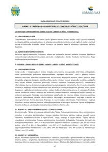 conteudo programatico do concurso prefeitura de pindoretama pdf