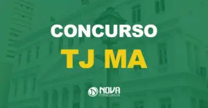 fachada do tribunal de justiça do estado do maranhão com texto sobre a imagem escrito concurso tj ma