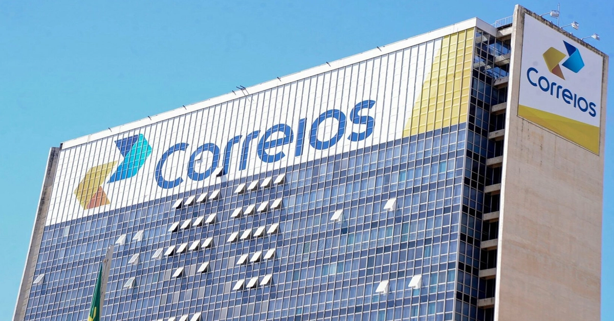 Fachada da Empresa Brasileira de Correios e Telégrafos (Concurso Correios SESMT)