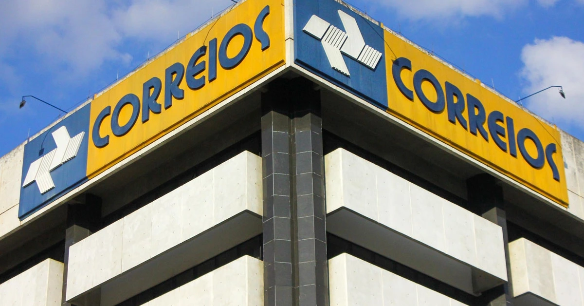 Fachada da Empresa Brasileira de Correios e Telégrafos (Correios)