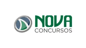 logo da empresa nova concursos em fundo branco