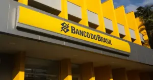 Fachada de uma das agências do Banco do Brasil