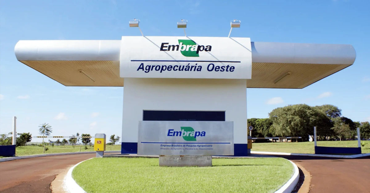 Fachada da Empresa Brasileira de Pesquisa Agropecuária / Concurso Embrapa